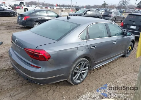 2017 Volkswagen Passat 1.8T R-Line from USA, damaged, VIN 1VWDT7A32HC056376